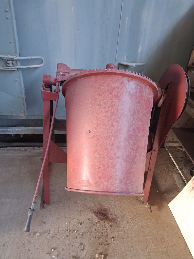 Red Cement Mixer