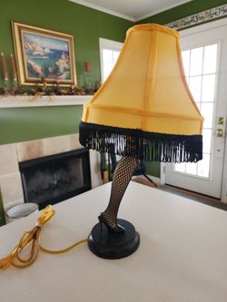 A Christmas Story leg lamp