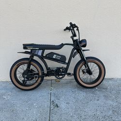 BRAND NEW Golden Cycle Panthro Black Electric Bike