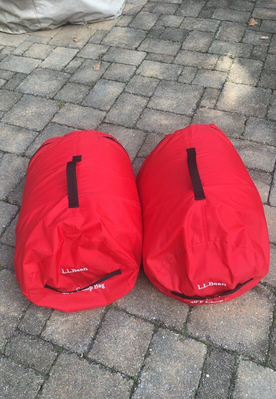 Children Llbean sleeping bags