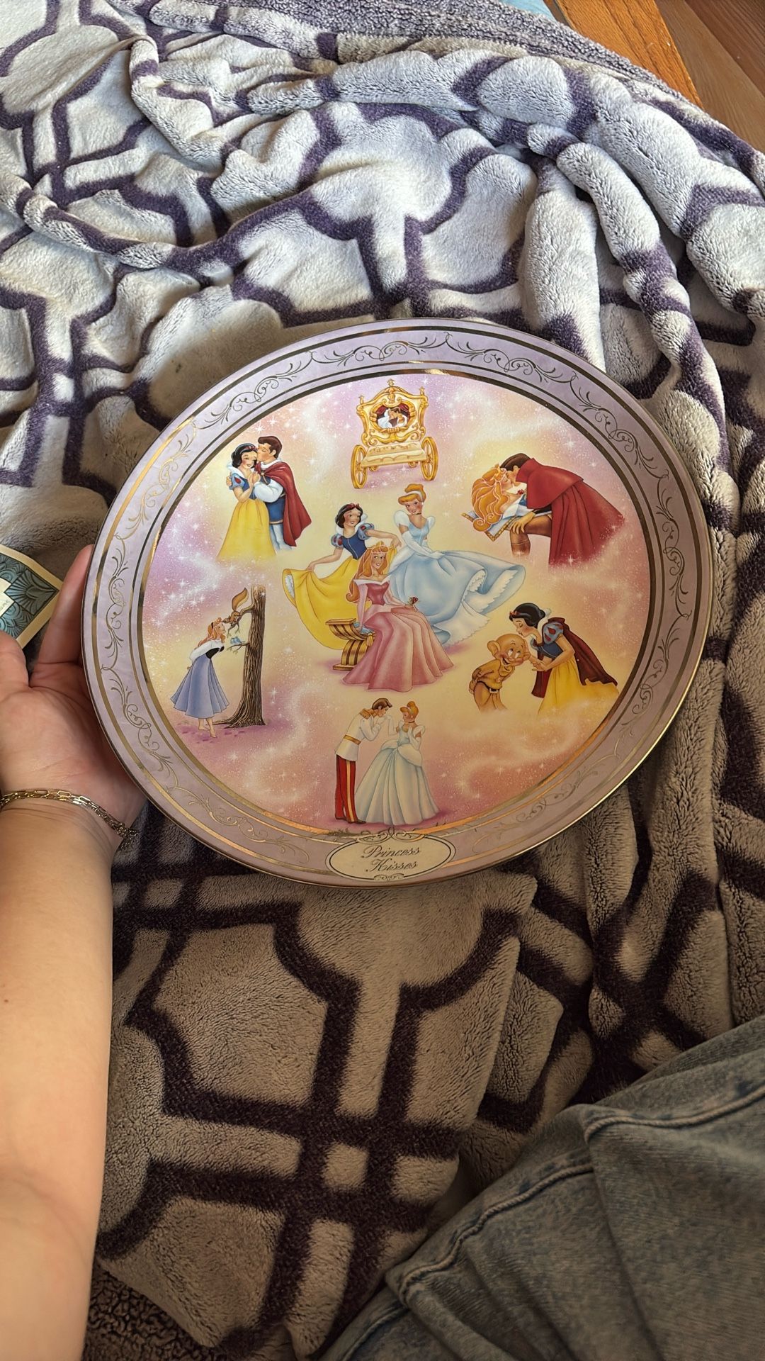 Princess Kisses Plate