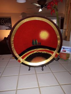 Large Decorative Plate