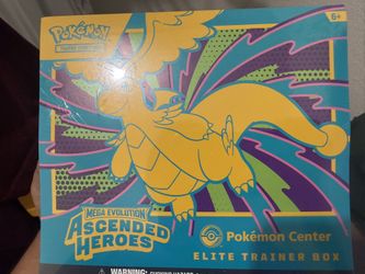 Ascended Heroes Pokemon Center Elite Trainer Box