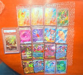 Pokemon card lot full art , EX , promo slab $85 for all
