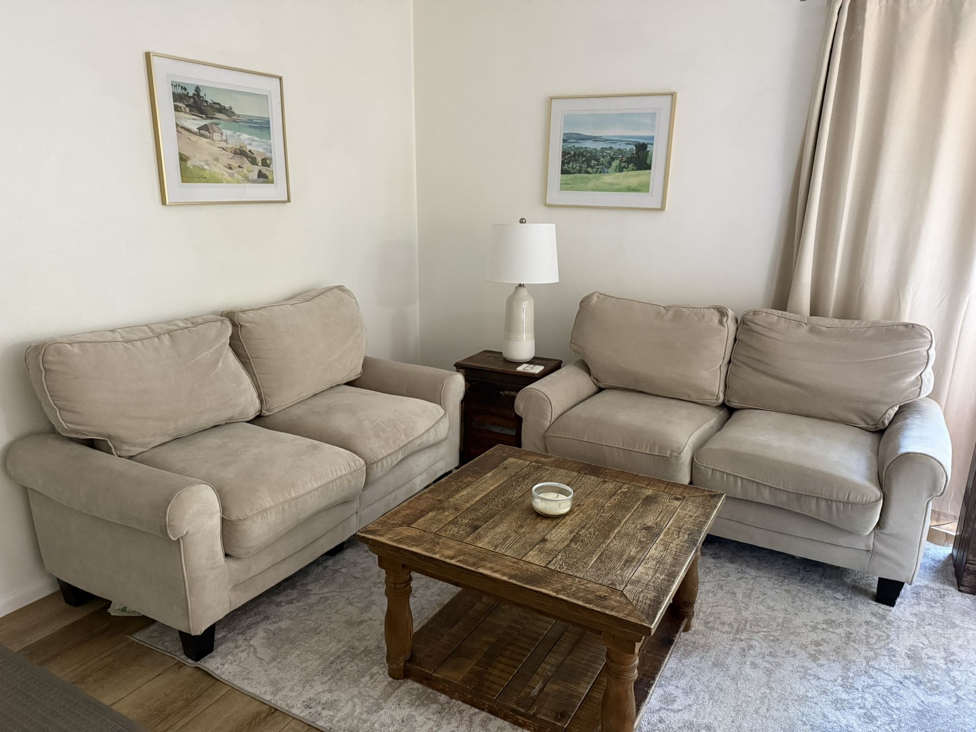 Set Of Love Seat Sofas