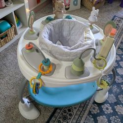 Ingenuity Spring & Sprout 2-in-1 Baby Activity Center Jumper