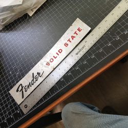 Fender Solid State 70s Badge$20
