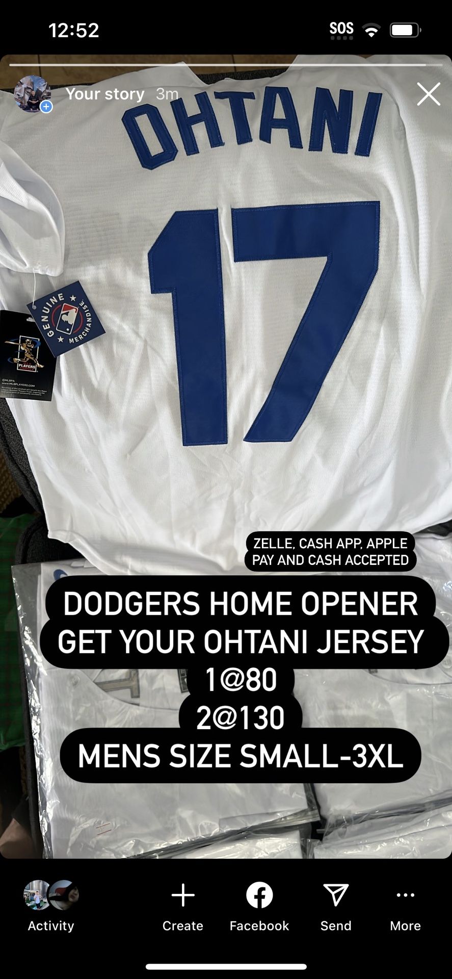 Dodgers Shohei Ohtani Jersey