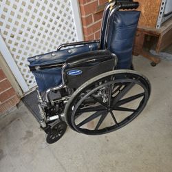 Blue Wheelchair 