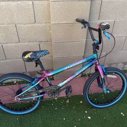 20" Illusion BMX Bicycle, Fits Riders 4'2"-5', Blue/Purple, Child, Unisex