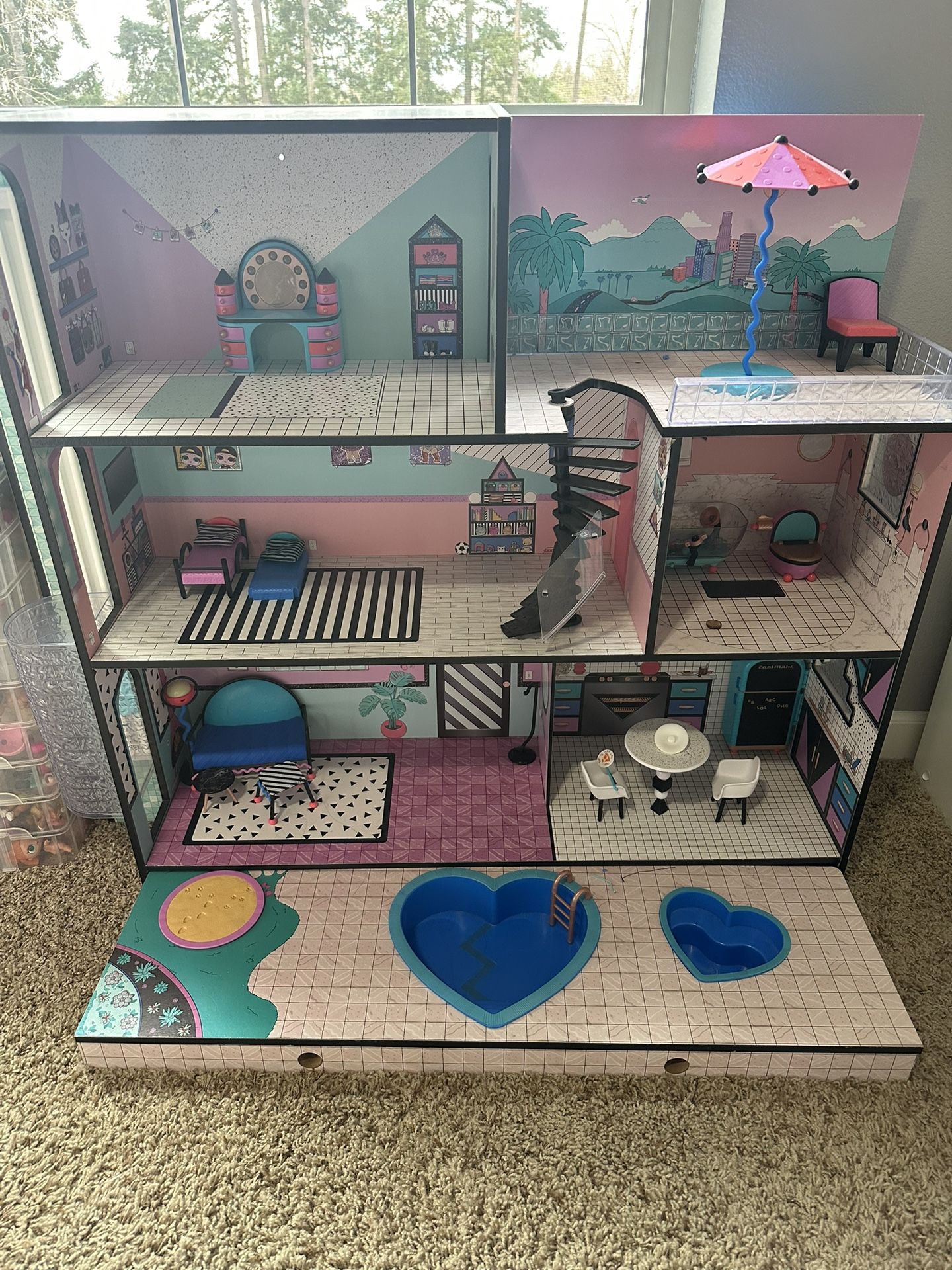 LOL Surprise Doll House