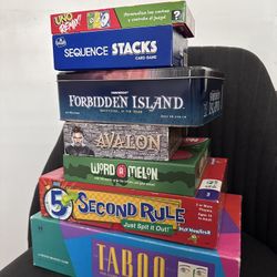 Various Board & Card Games