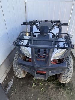 Like new atv only 25 miles on it with pink cost $3000