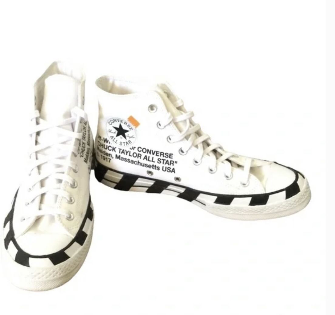 Off white converse chuck all star Malden, Massachusetts USA for Sale in Los Angeles, CA - OfferUp