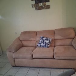  Tan - Light  Brown Sofa 