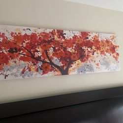 Large panoramic wall art canvas from Bed Bath & Beyond