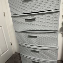Two Plastic Drawers