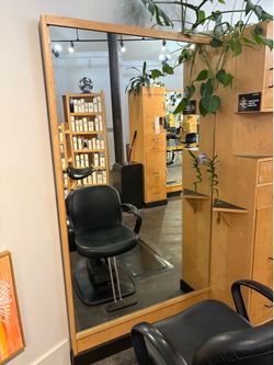 8 Large mirrors no frame dance/gym/salon