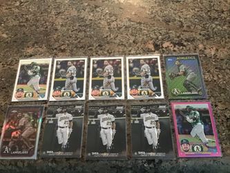 Shea langeliers rookie and insert cards