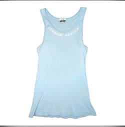 Chrome hearts Blue tank