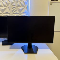 TWO 144HZ GAMING MONITORS – 1080P HD – GREAT CONDITION