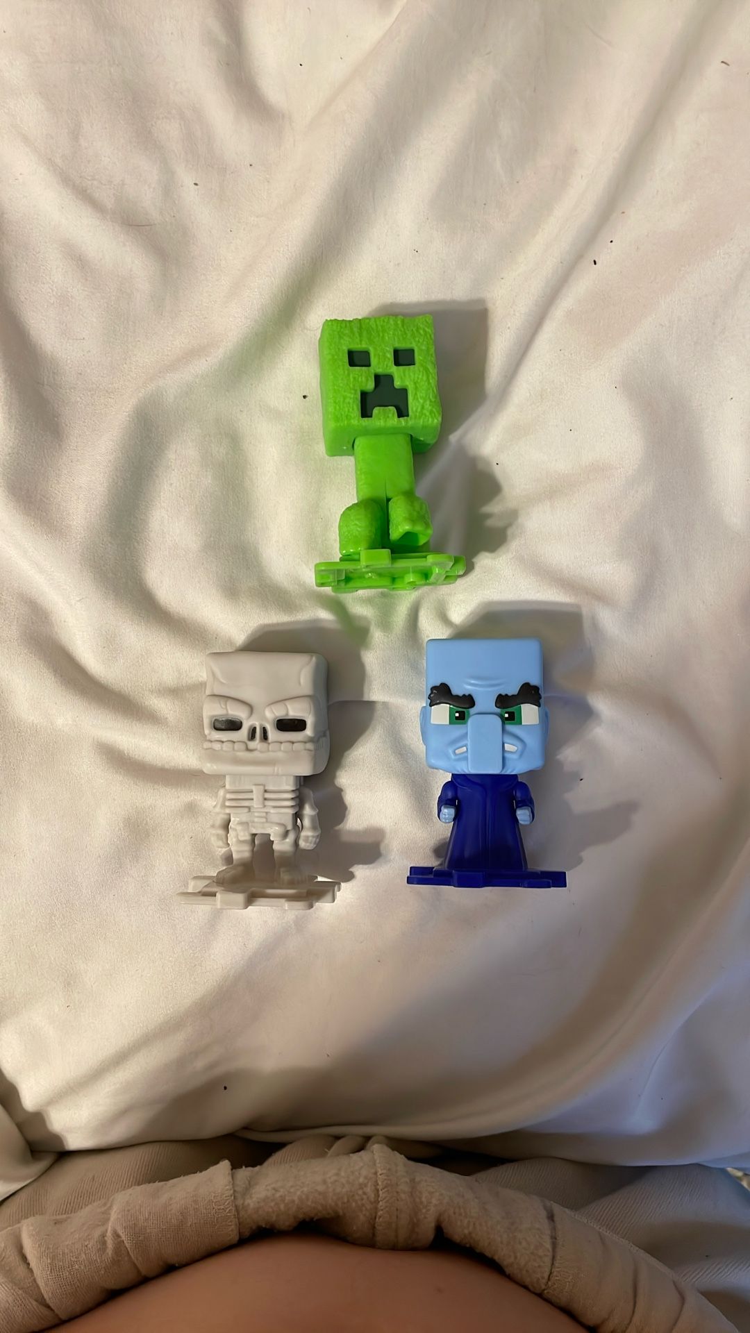 Minecraft Mcdonald’s Toys- Pilgrim, Creeper, Skeleton