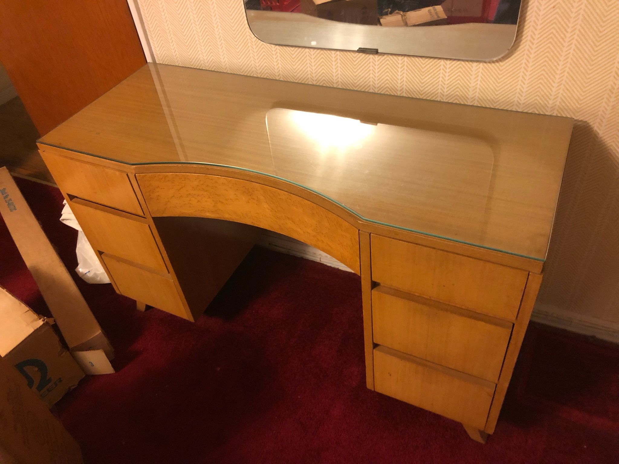 Vanity/ Desk Without Glass Top