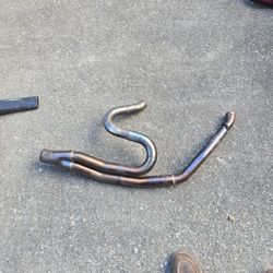 Twin Cam Bassani Head Pipe