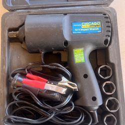 Chicago Electric Power Tools 12 V Impact Wrench 