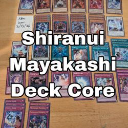 Yu-Gi-Oh Shiranui Mayakashi Deck Core 