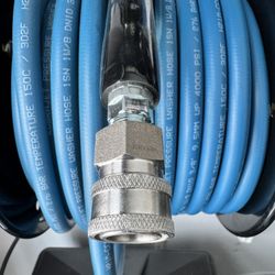 FS: 100’ Blue Kobrajet Hose With SS QC On Fixed End