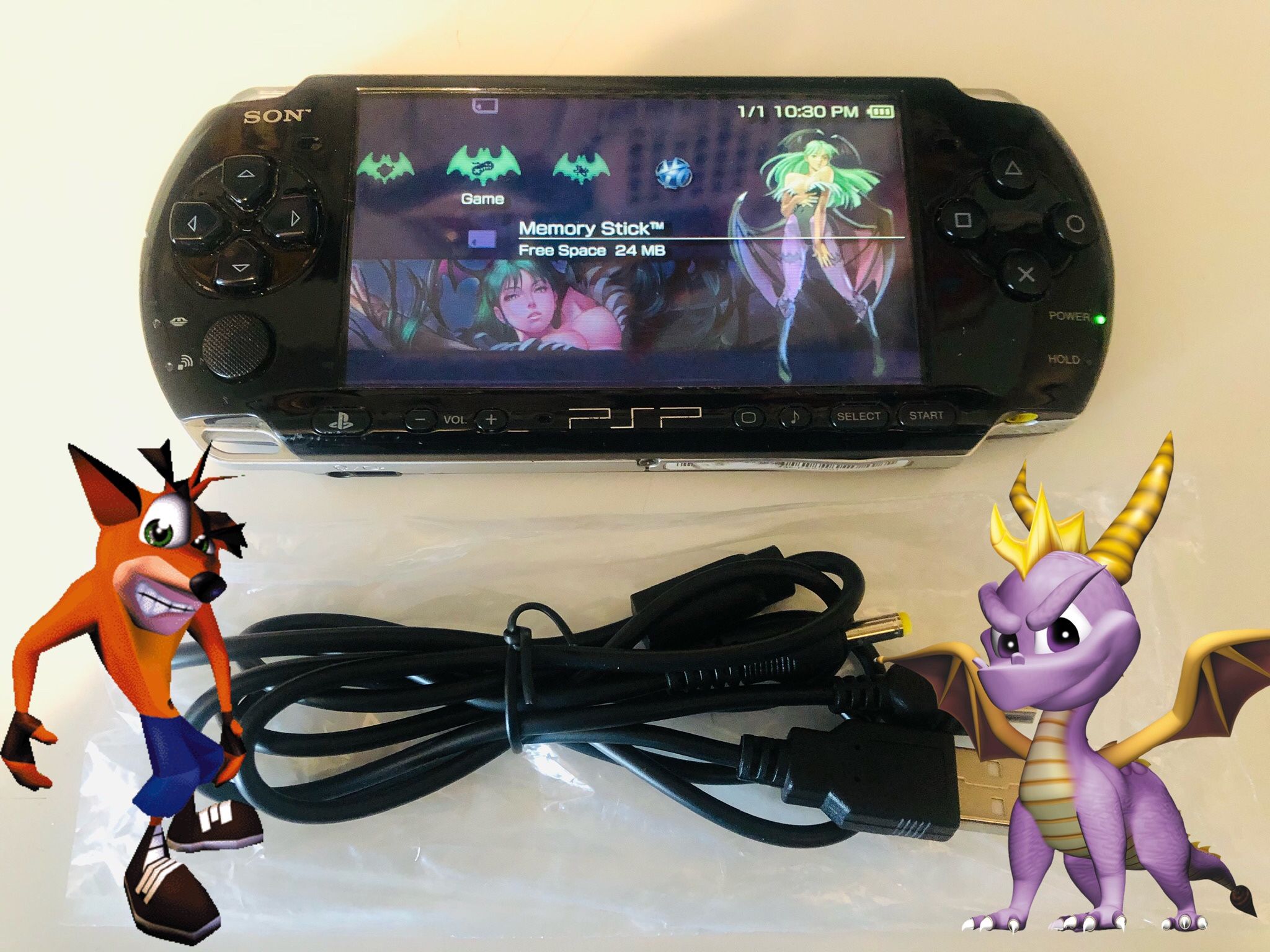 ‼️Modded PSP 1000 W/an Enormous Amount Of Games,Very Good Condtion‼️