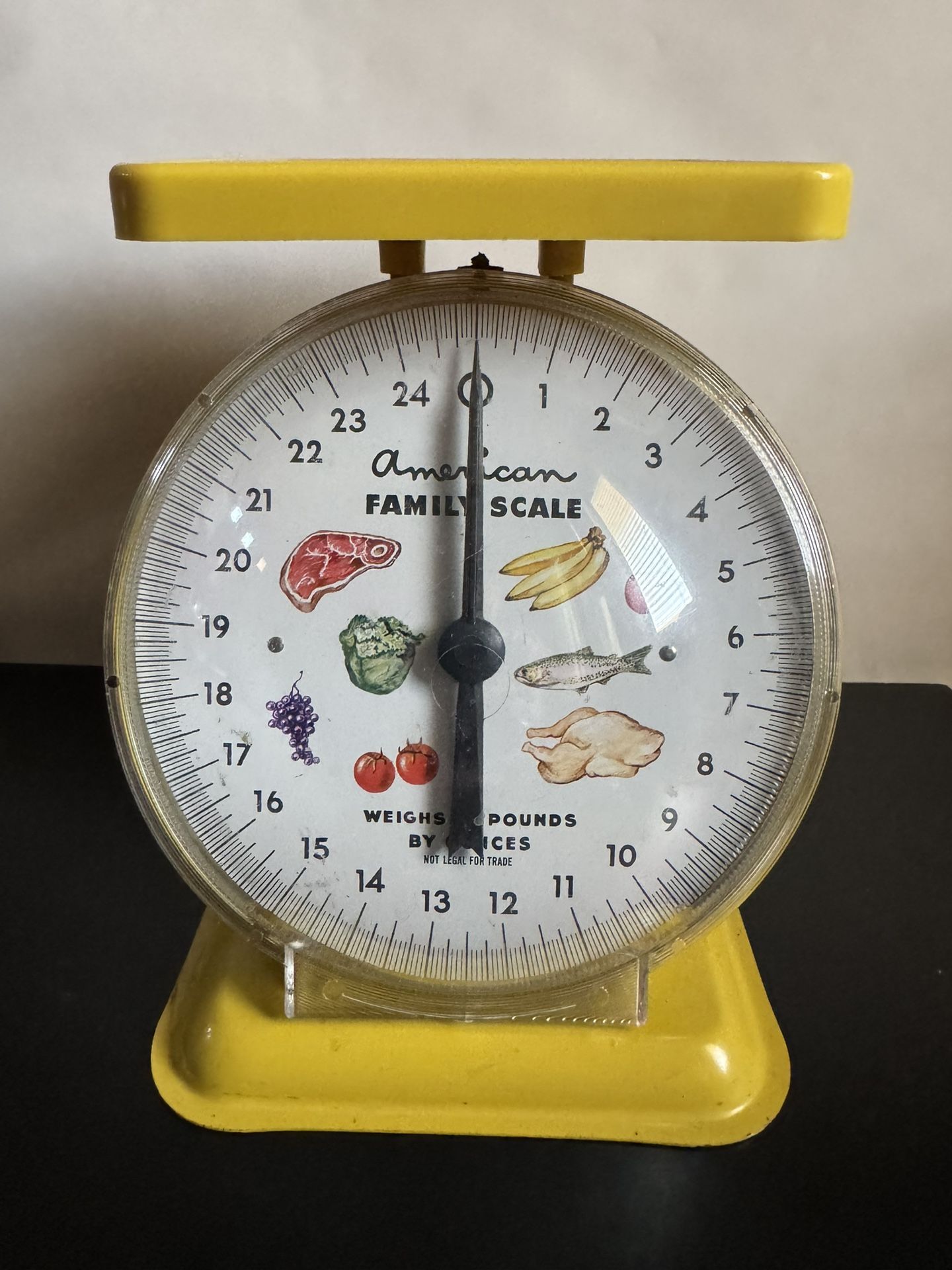 American Family Scale - Mid Century Kitchen Scale