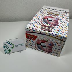 151 Booster Bundle Display (10 booster bundles) UNSEALED  