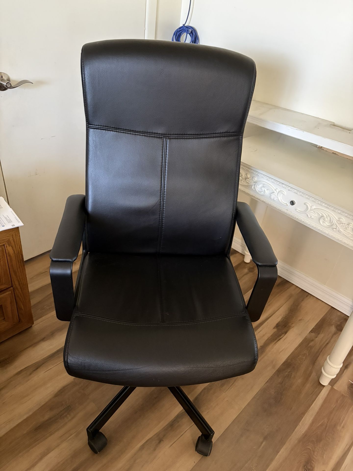 Black Leather Chair