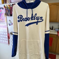 Los Angeles Dodgers Cooperstown  Trifecta '47 Shortstop Pullover Hoodie