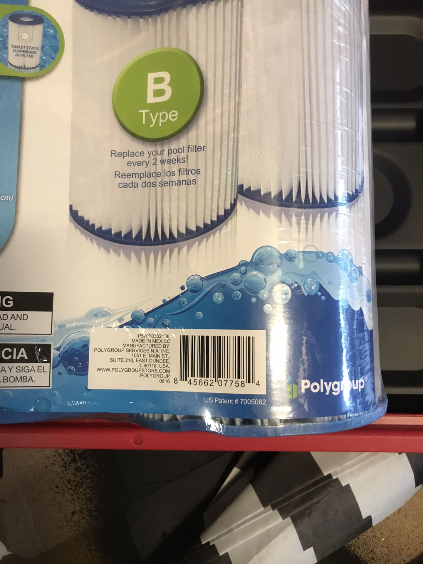 NEW In packaging / 2 Polygroup Type B Swing pool & Spa Filters