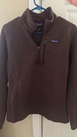 Patagonia Better Sweater 1/4 Zip Fleece — Men's Medium — Brown
