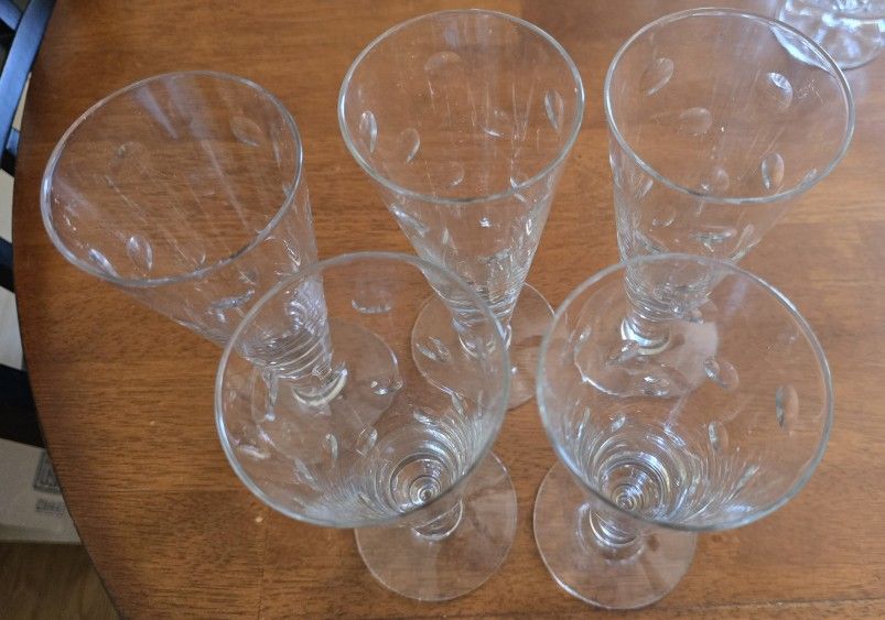 Vintage Crystal Glasses