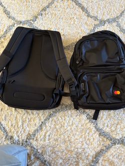 Two Mastercard backpacks