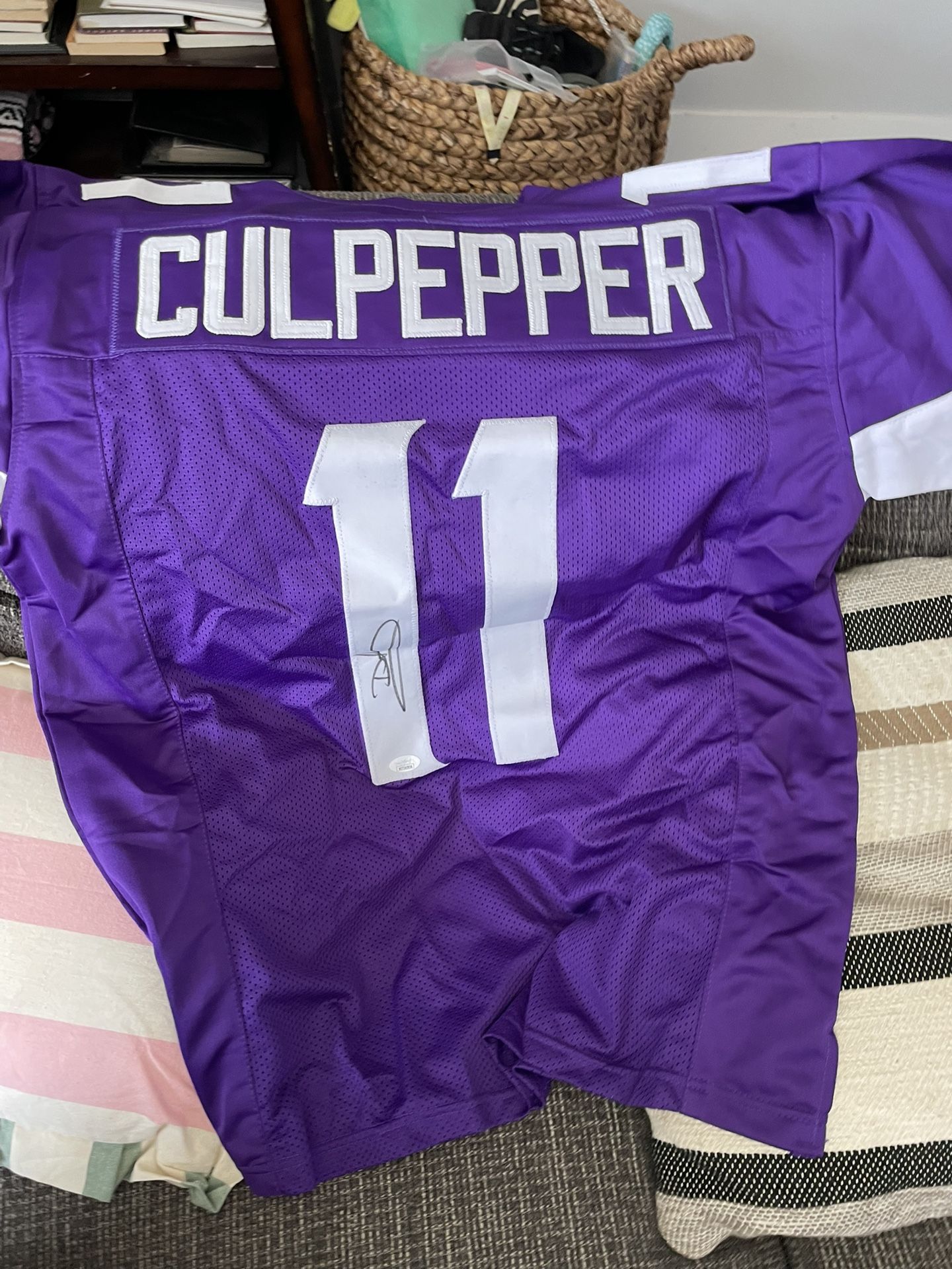 NFL Vikings Daunte Culpepper Autograph Jersey