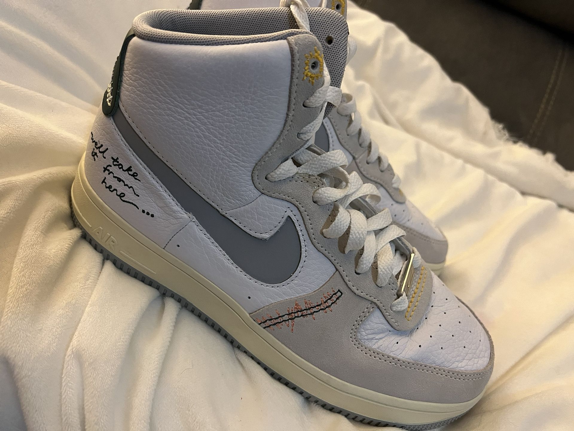 Wolf Grey Nike Air Force High Heren Nike Sf Air Force Mid Heren Online