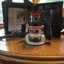 Corded Craftsman Router