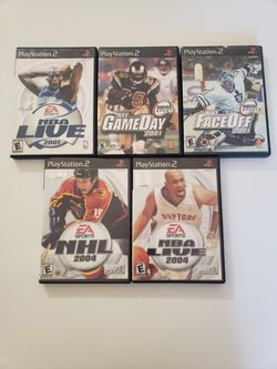 Playstation 2 sports games