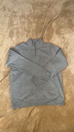 AS Colour Premium Fleece Half Zip Pullover - Heather Grey