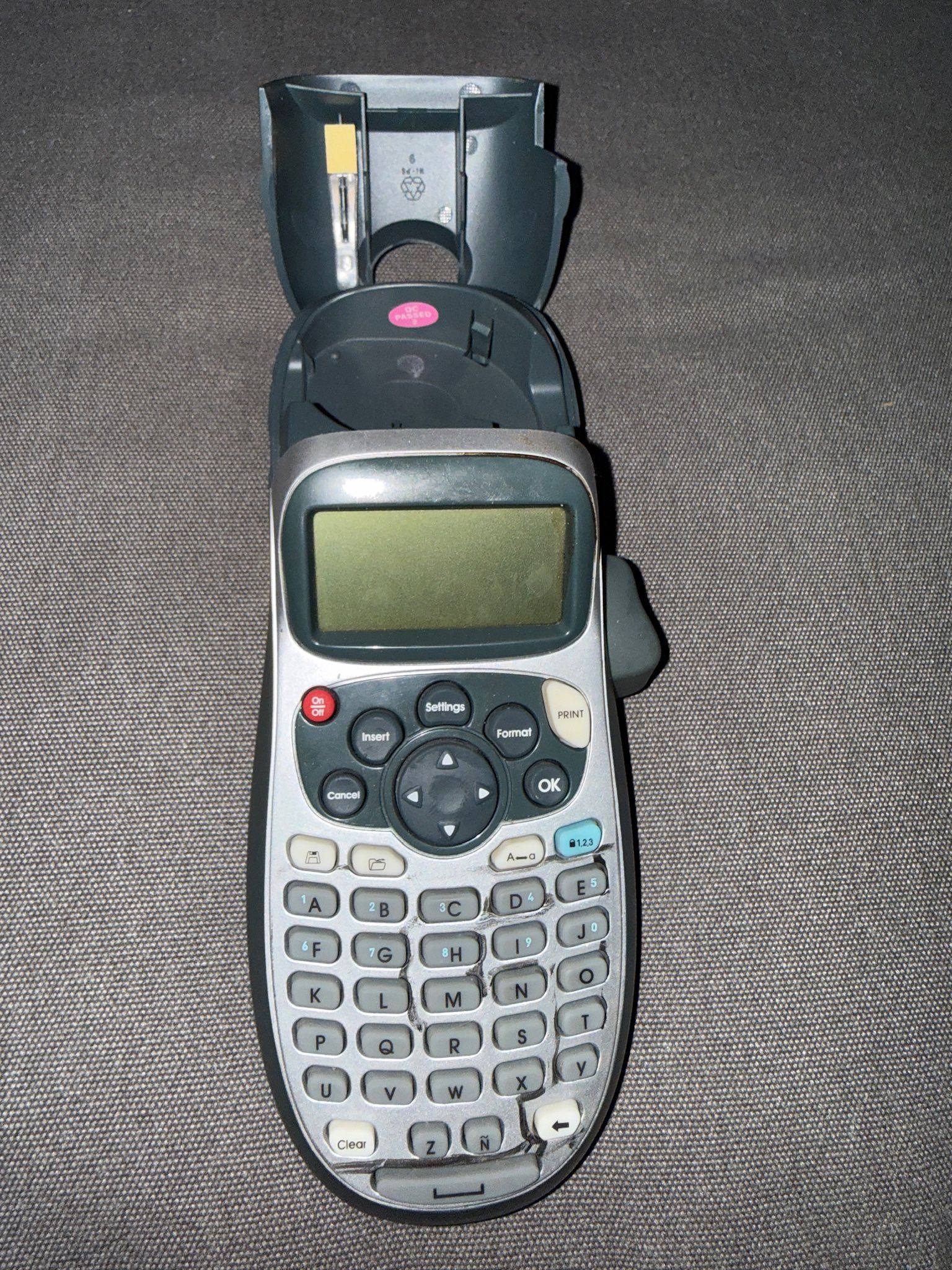 Demo LabelManager 120P Label Maker – Works, No Tape