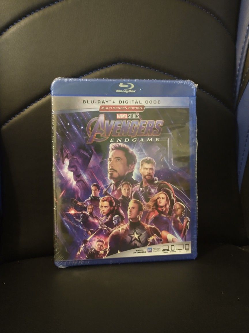 Avengers Endgame Blu-ray DVD