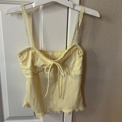 Women’s Yellow Tank Top
