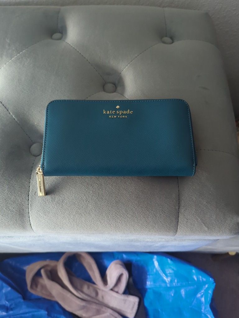 Blue/Teal Kate Spade Wallet 