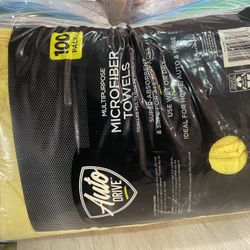 Auto Drive Car Cleaners Multipurpose Microfiber Towels, 12" x 16"